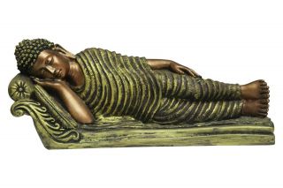 Resting Buddha God Idol Statue Figurine Gift Showpiece