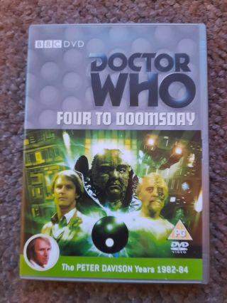 Dr Who Dvd Four To Doomsday Peter Davison Janet Fielding Matthew Waterhouse
