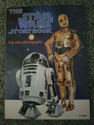Vintage The Star Wars Storybook 1978 Book.