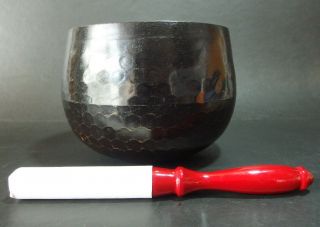 Or2072 Japanese Buddhist Singing Bowl Bell Orin 6.  8 Inch / 17.  3 Cm Wide