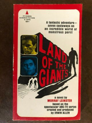 Murray Leinster Land Of The Giants 1st 1968 Abc Tv Series Great Cover Photos