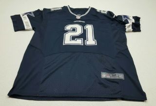 Ezekiel Elliot 21 Dallas Cowboys Nike On Field Nfl Jersey Size 52