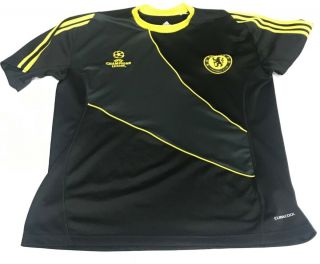 Adidas Chelsea Football Club Jersey Uefa Champions League Size L Climacool