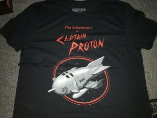 Star Trek T - Shirt - The Adventures Of Captain Proton - L
