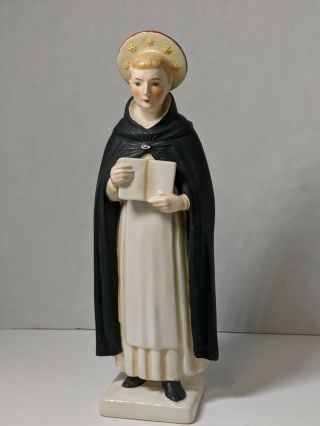 Vintage Sacrart Religious Statue Of St.  Thomas Aquinas 10 