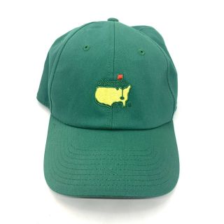 The Masters Green Golf Strapback Hat Augusta National American Needle Cap