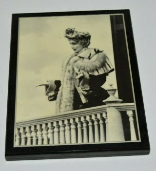 Mary Baker Eddy Vintage Photograph Laminated On Wood By The Pyraglass Co 1903