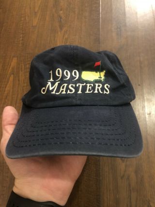 Vintage 1999 The Masters Golf Tournament Hat Cap Adjustable American Needle