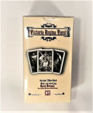 Victoria Regina Tarot 78 Cards Deck English Version Box Booklet 2nd Edition