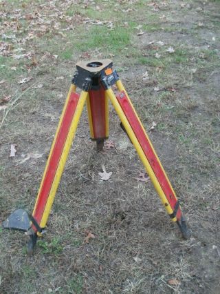 Vintage Keuffle & Esser Wood Surveying Tripod - Adjustable Item