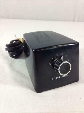 Vintage Bausch & Lomb 31 - 33 - 20 Stero Zoom Microscope Illuminator Transformer