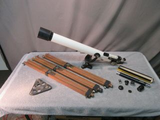 Vintage Tasco Telescope - (wood Legs/stand)