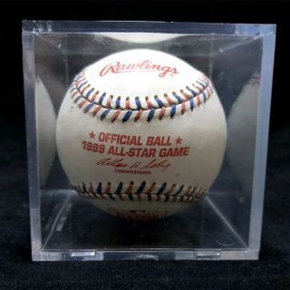 1999 Mlb All - Star Game Official Rawlings Baseball - Boston