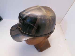 Vintage Msa Comfo Cap Tiger Stripe Miners Hat Helmet Needs Liner