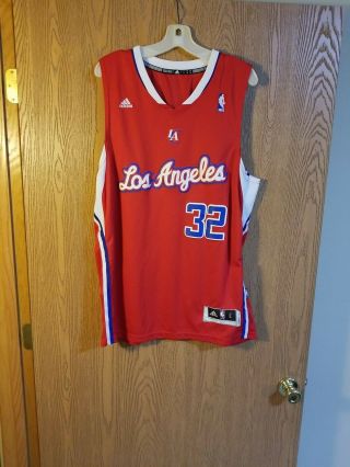 Adidas Los Angeles Clippers Blake Griffin 32 Sewn Jersey Adult L Euc
