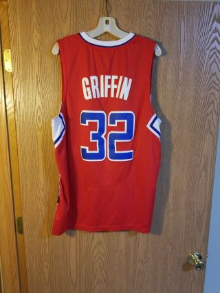 Adidas Los Angeles Clippers Blake Griffin 32 Sewn Jersey Adult L EUC 3