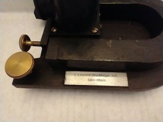 E.  Leybold ' s Nachfolger A.  G.  Coln - Rhein Vintage Mirror Galvanometer 2