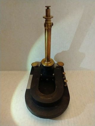 E.  Leybold ' s Nachfolger A.  G.  Coln - Rhein Vintage Mirror Galvanometer 3
