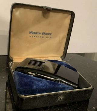 Vintage Western Electric Vacuum Tube Hearing Aid No.  134 - Complete