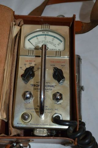 Professional Geiger Counter Model 107c Precision Radiation Instruments
