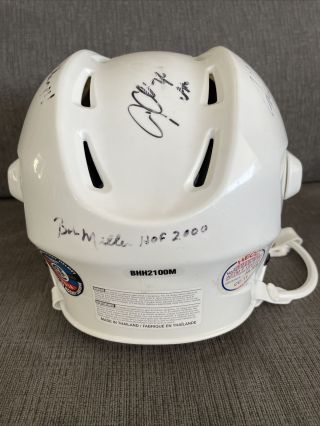 TEAM SIGNED Los Angeles Kings NHL CCM Hockey Helmet Stanley Cup Championship 3