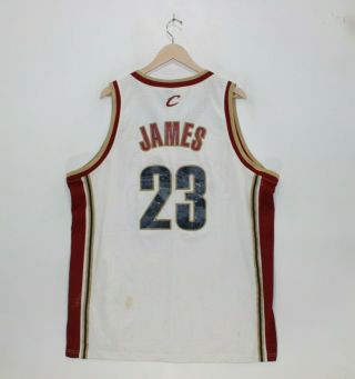 Lebron James 23 Cleveland Cavaliers Nba Nike Jersey Size Xxl