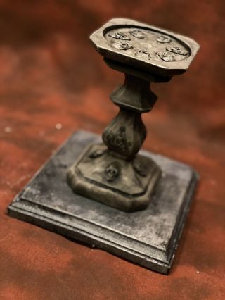 Masonic Freemason Real Human Skull Display Stand / Skeleton Vintage Medical 2