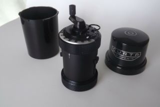 CURTA Type 1 mechanical calculator,  metal storage container and instruction manu 3