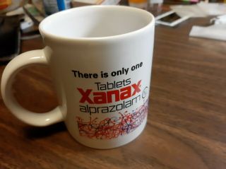Xanax Pharma Drug Rep Doctor Coffee Mug Cup