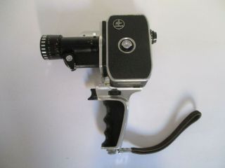 Bolex Paillard P1 Zoom Reflex 8mm Film Camera Pan Cinor Lens W/ Cap
