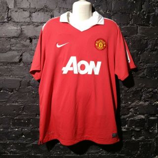 Manchester United 2010 2011 Nike 382469 - 823 Home Football Soccer Shirt Size Xl