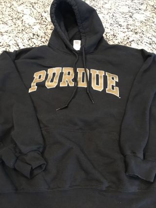 Purdue University Boilermakers 2xl Pullover Hoodie Sweatshirt Gildan