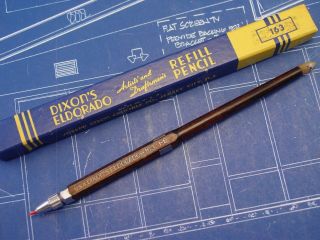 Vintage Dixon " El Dorado 163 " Nos Mechanical Drafting Tool Leadholder Pencil