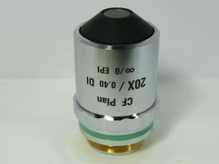 Nikon Cf Plan 20x 0.  4 Di Objective Microscope Lens