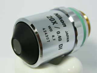 NIKON CF PLAN 20X 0.  4 DI Objective Microscope Lens 4