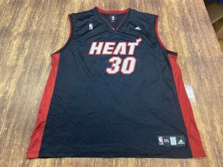 Michael Beasley Miami Heat Adidas Black Nba Basketball Jersey - 2xl