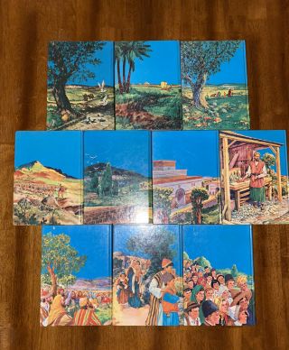 The Bible Story by Arthur S Maxwell Vintage Complete 10 - Volume Set 1953 - 1957 3