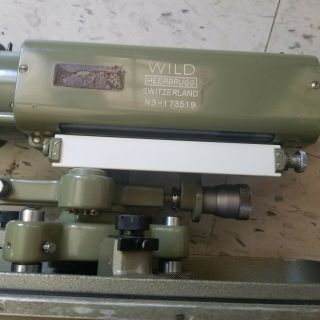 Wild Heerbrugg N3 Precision Level W/ Micrometer Sharp 173519