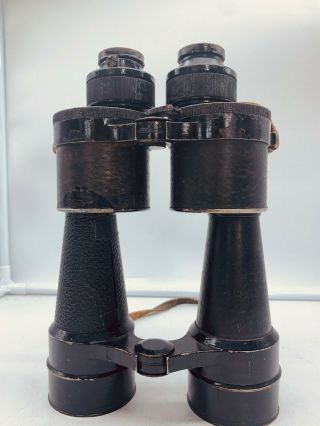 Military Binoculars.  French Navy.  Huet Paris 12x50 5 Degrees