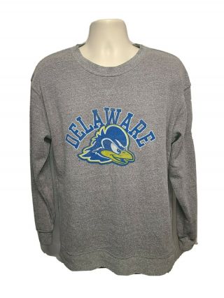 Delaware University Adult Large Gray Sweatshirt