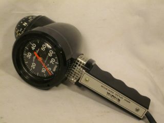 Vintage Windial Wind Speed Indicator Airguide Hand Held Velocity Gauge Compass