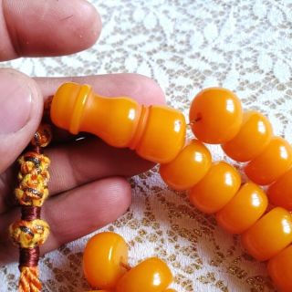german 33 amber bakelite cherry Prayer Beads komboloi beads faturan فاتوران 3