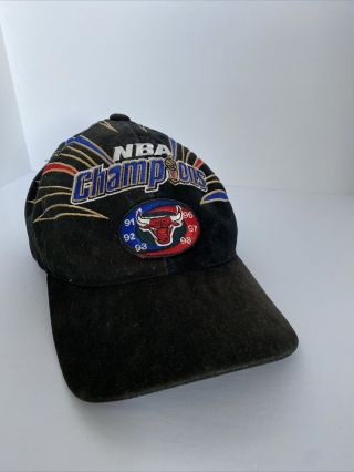 1998 Chicago Bulls Championship Nba Hat