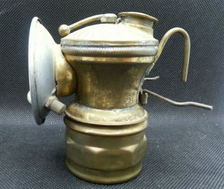 Universal Lamp Co.  Auto - Lite Brass Miners Light