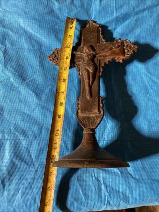 Antique Cast Iron Jesus Christ