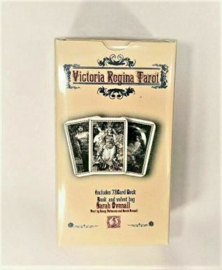 Victoria Regina Tarot 78 Cards Deck English Version Box Booklet 2nd Edition