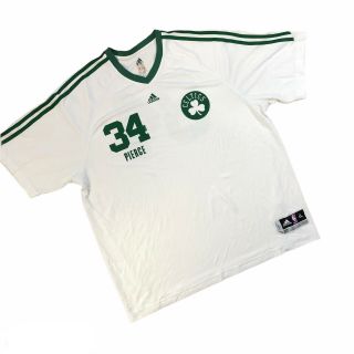 Nba Adidas Paul Pierce Boston Celtics Warm Up Shooting Shirt Jersey Sleeve Sz Xl