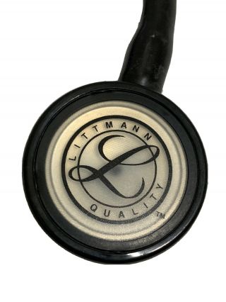 Professional Black 3M Littmann Cardiology III Stainless Steel Stethoscope 2