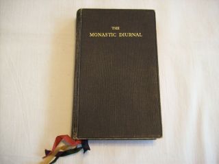 Vintage 1963 The Monastic Diurnal Day Hour Of The Monastic Breviary Prayer Book