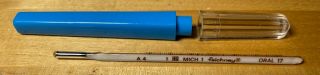Vintage Faichney Glass Oral 17 Fever Thermometer Mich 1 A 4 With Case